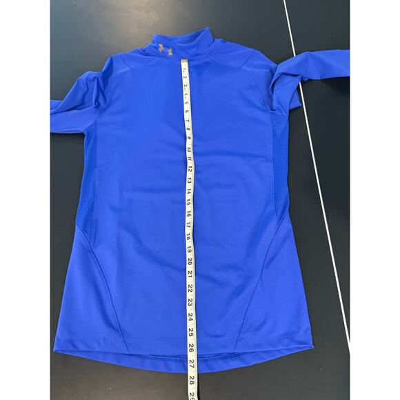 Under Armour ColdGear Men's Long Sleeve Blue Shirt Size S Celliant - Picture 7 of 10